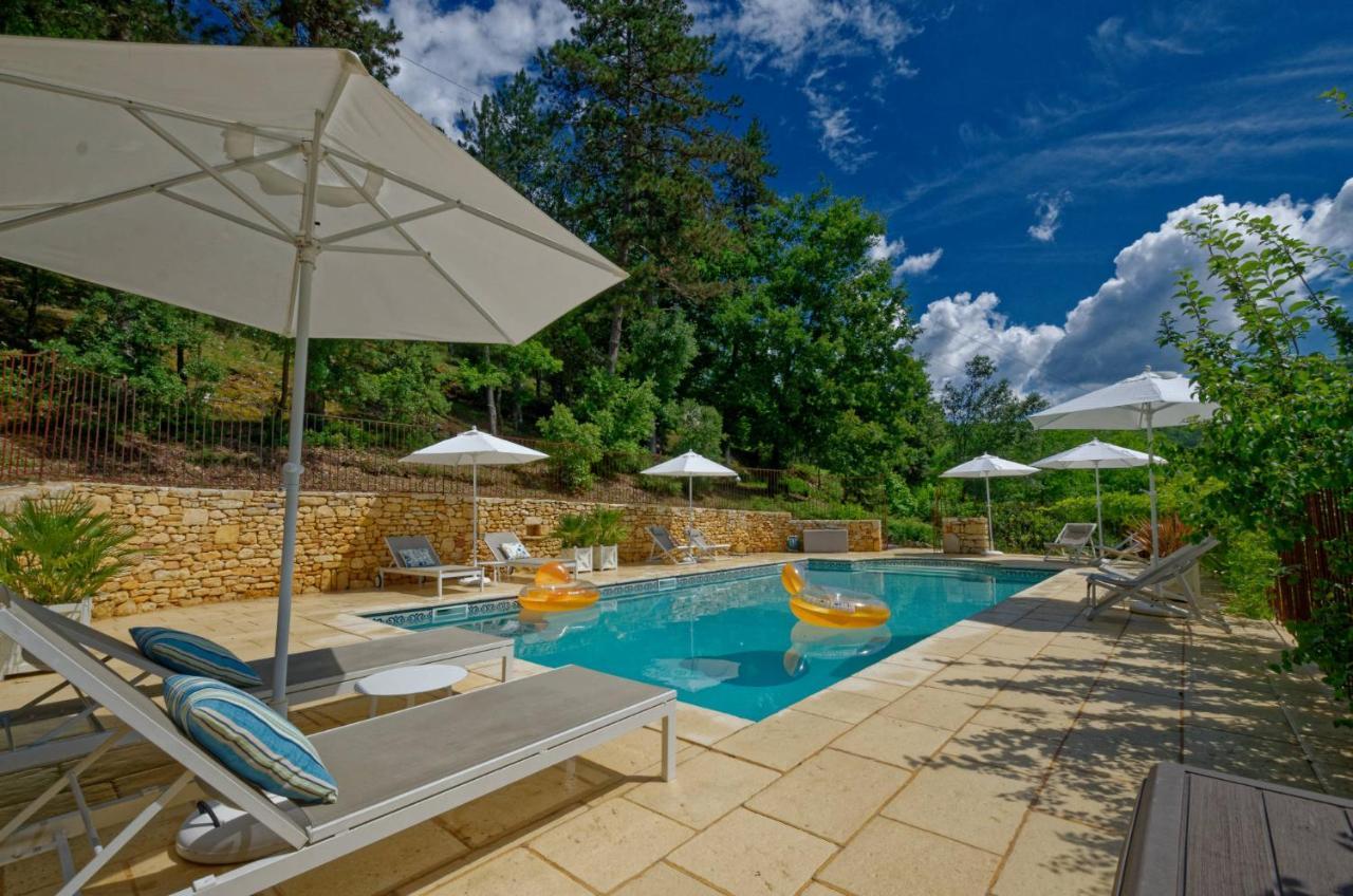 La Tour De Cause Bed & Breakfast Castelnaud La Chapelle Luaran gambar